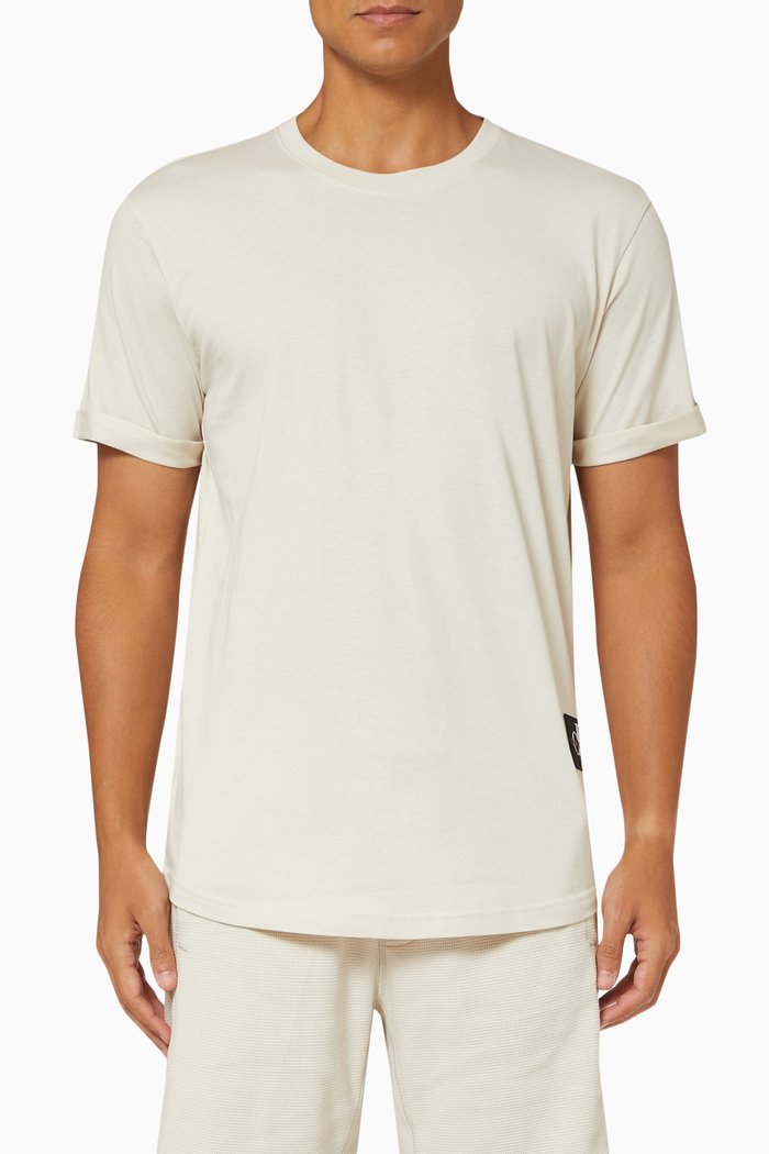 

Badge T-shirt in Organic Jersey, Neutral