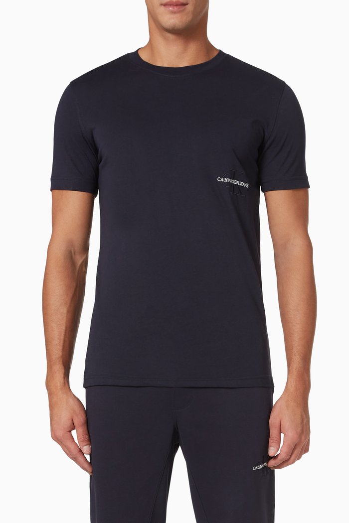 

Logo T-shirt in Organic Jersey, Blue