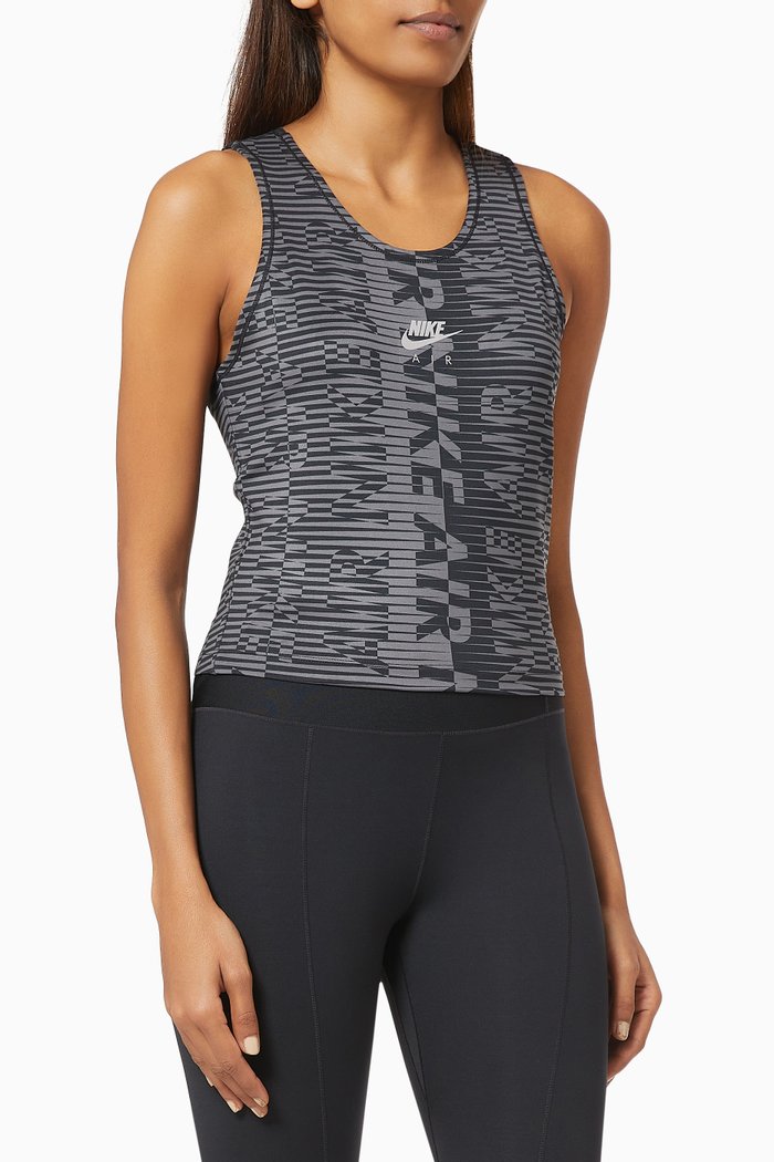 

Nike Air Tank Top in Recycled Polyester, Black