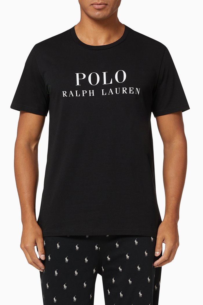 

Logo T-shirt in Cotton, Black