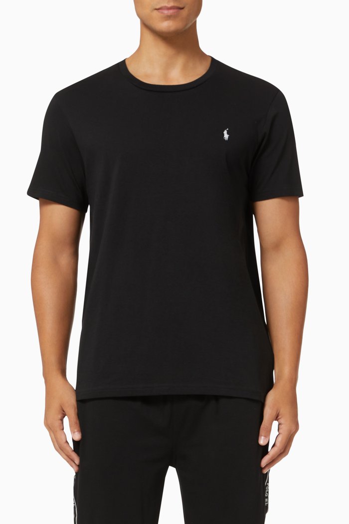 

Logo T-shirt in Cotton, Black