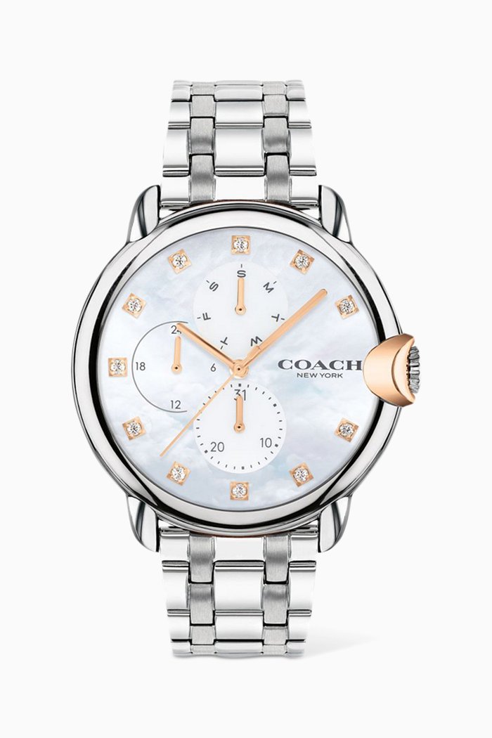 

Arden Watch, 38mm, Silver