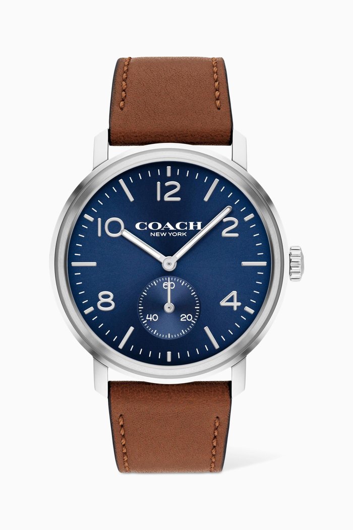 Harrison Watch, 42mm, Brown