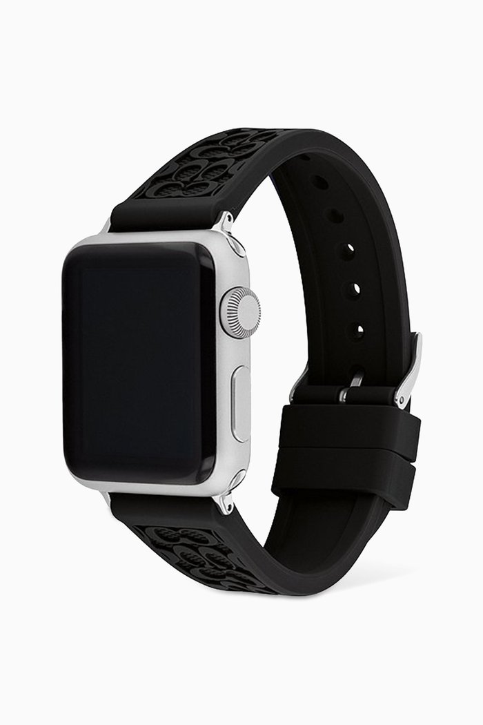 

Apple Watch® Strap in Signature Rubber, 38/40mm, Black
