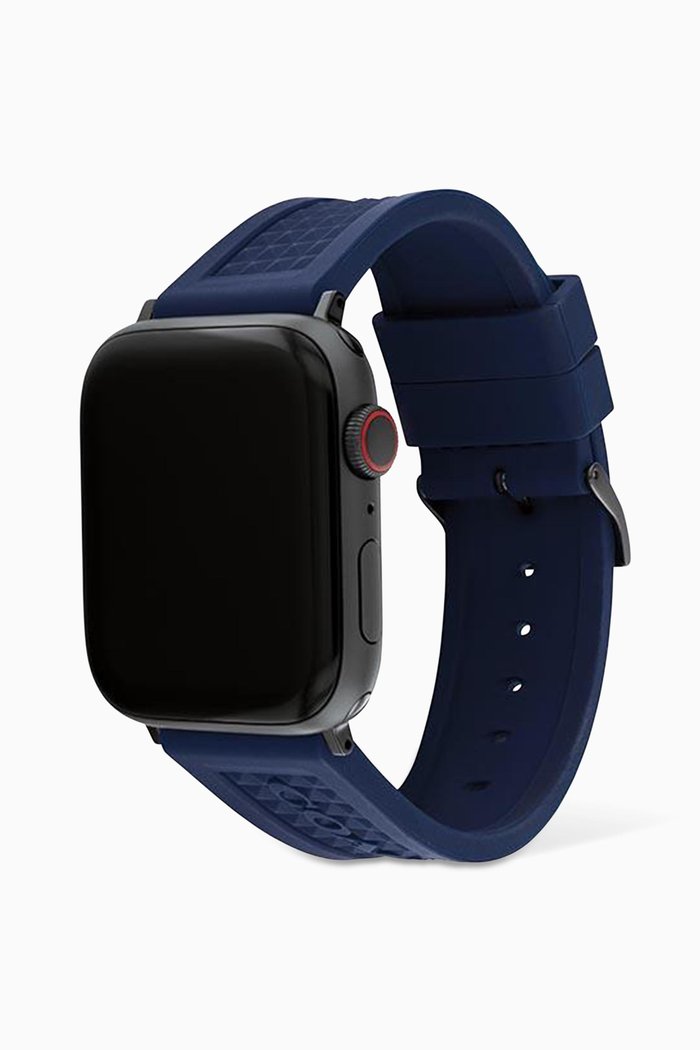 

Apple Watch® Strap in Signature Rubber, 38/40mm, Blue
