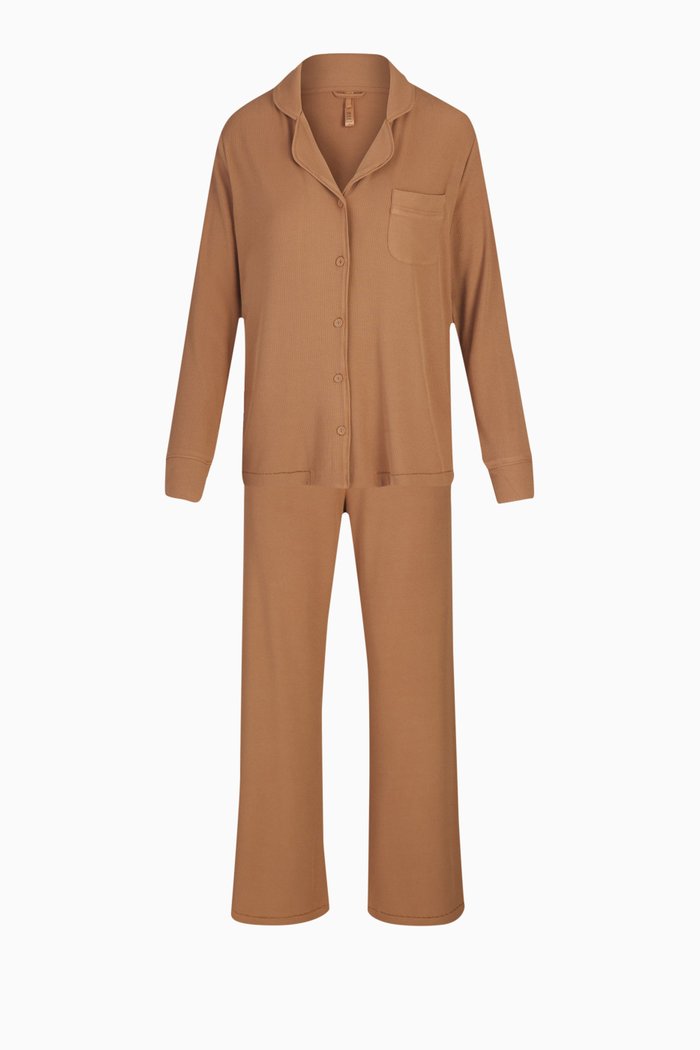 

Rib Sleep Set, Brown
