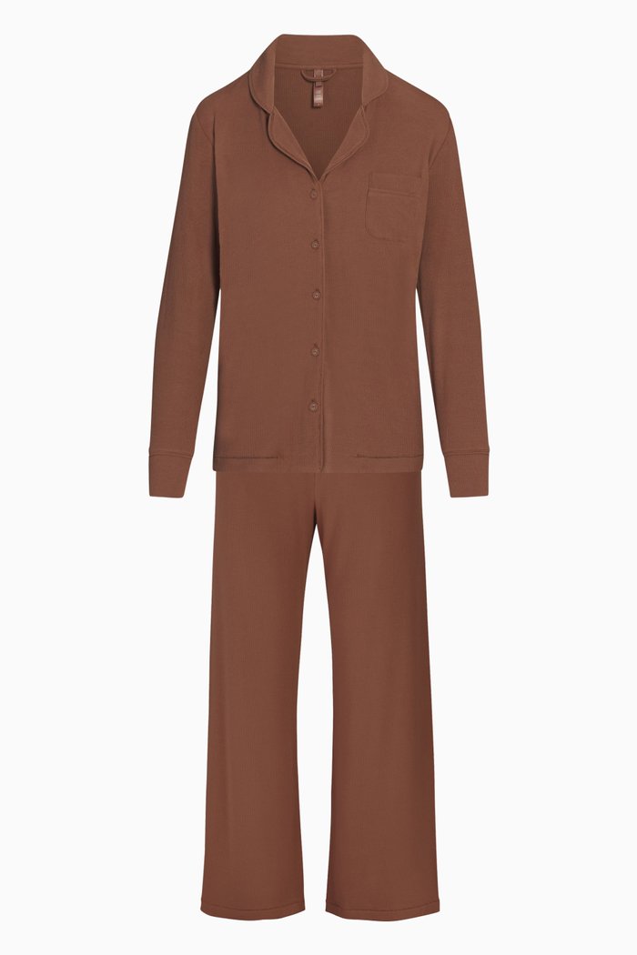 

Rib Sleep Set, Brown