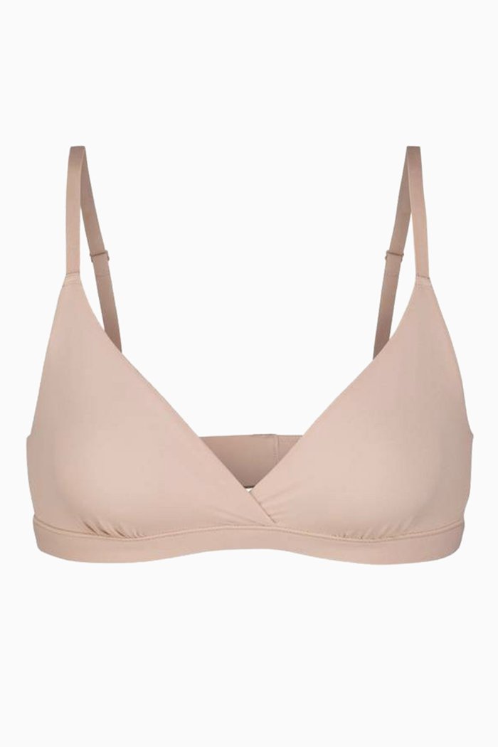 

Fits Everybody Triangle Bralette, Brown