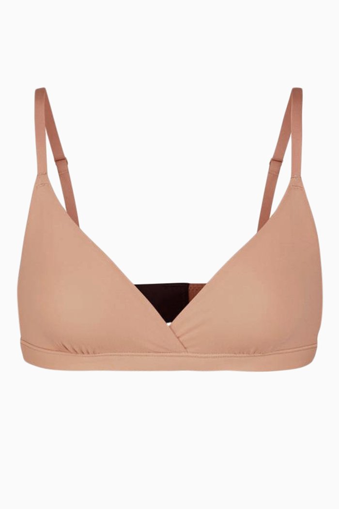 

Fits Everybody Triangle Bralette, Yellow