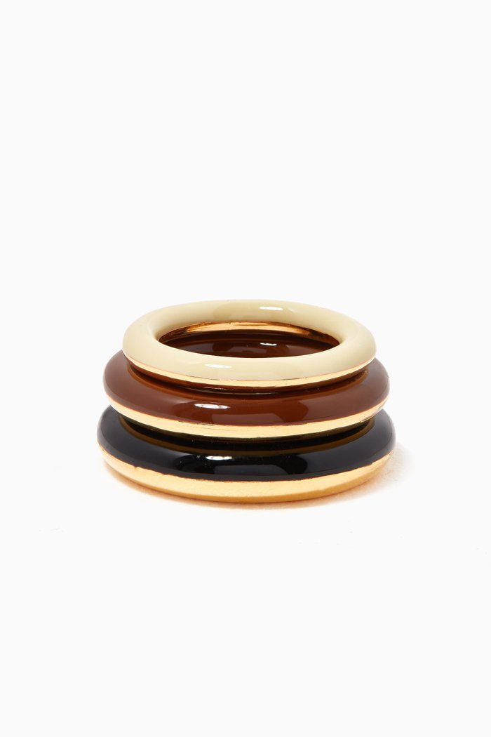 

Brahma Colours Rings in 18kt Vermeil, Yellow