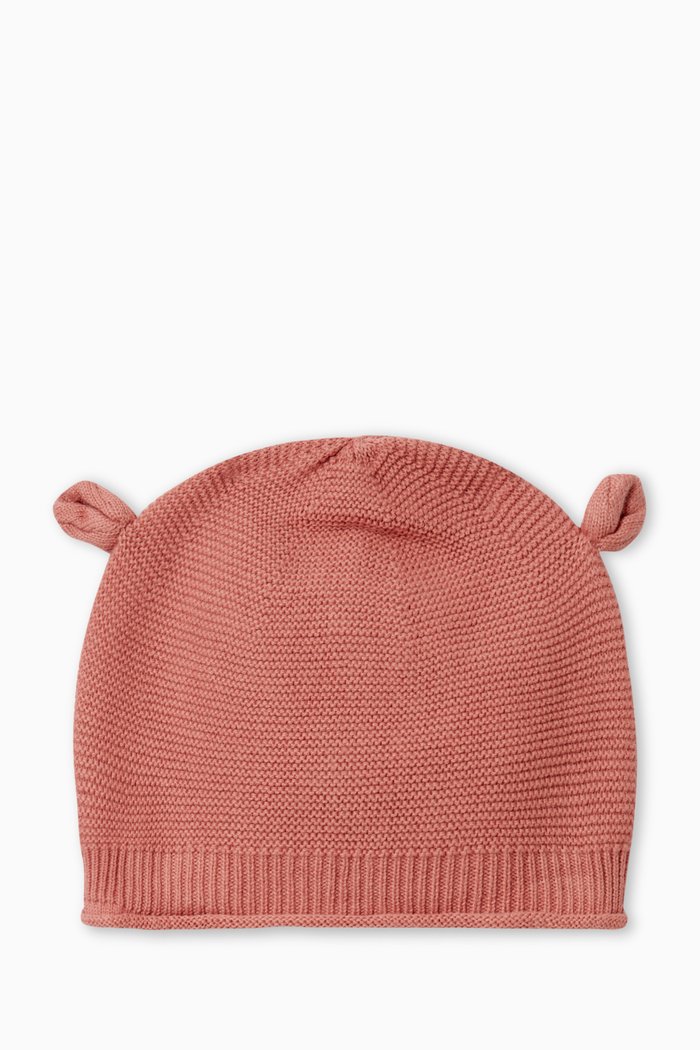 

Feri Hat in Cotton Knit, Pink