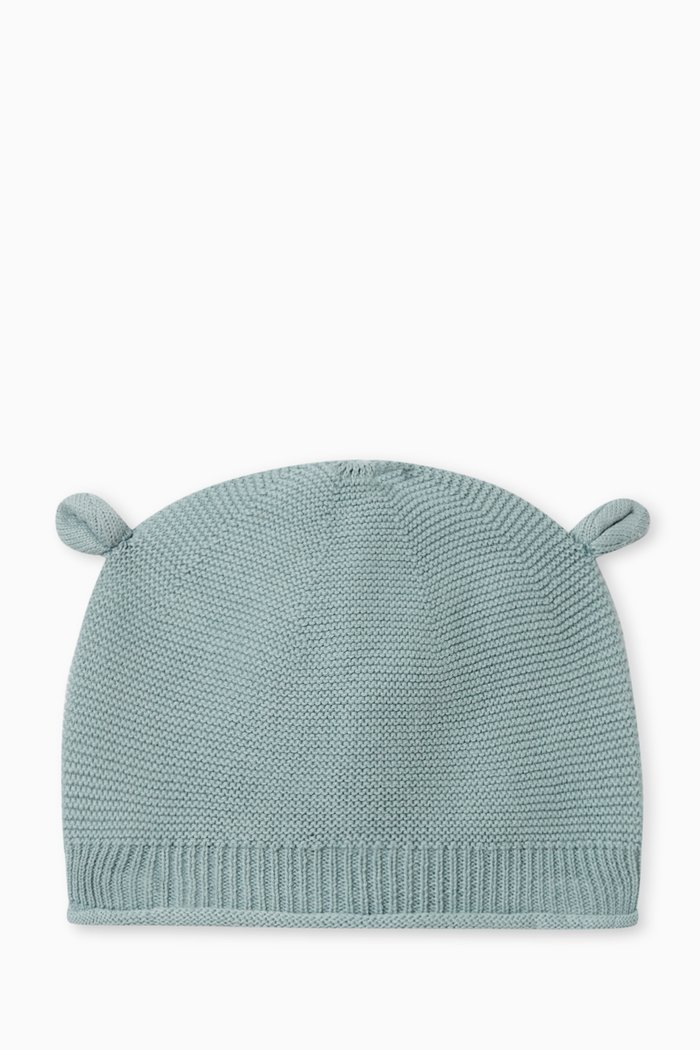 

Feri Hat in Cotton Knit, Blue