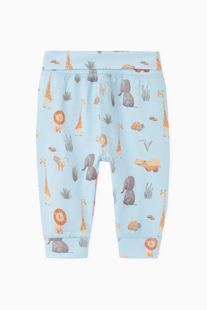 

Luca Cotton Jersey Leggings, Blue