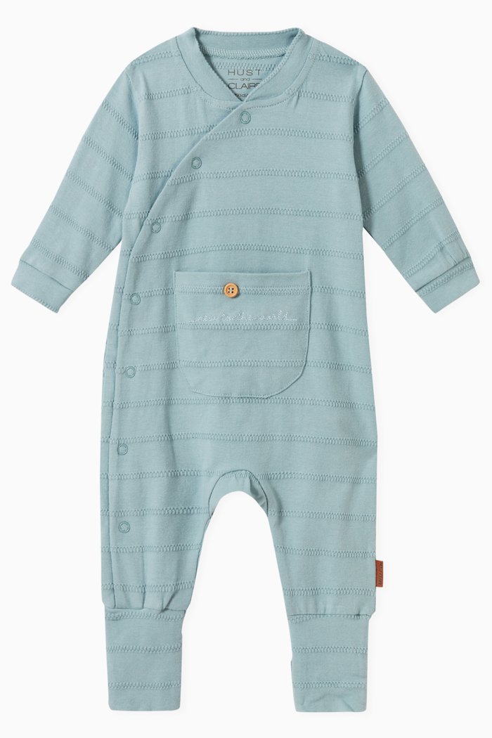 Mikka Cotton Jumpsuit, Blue