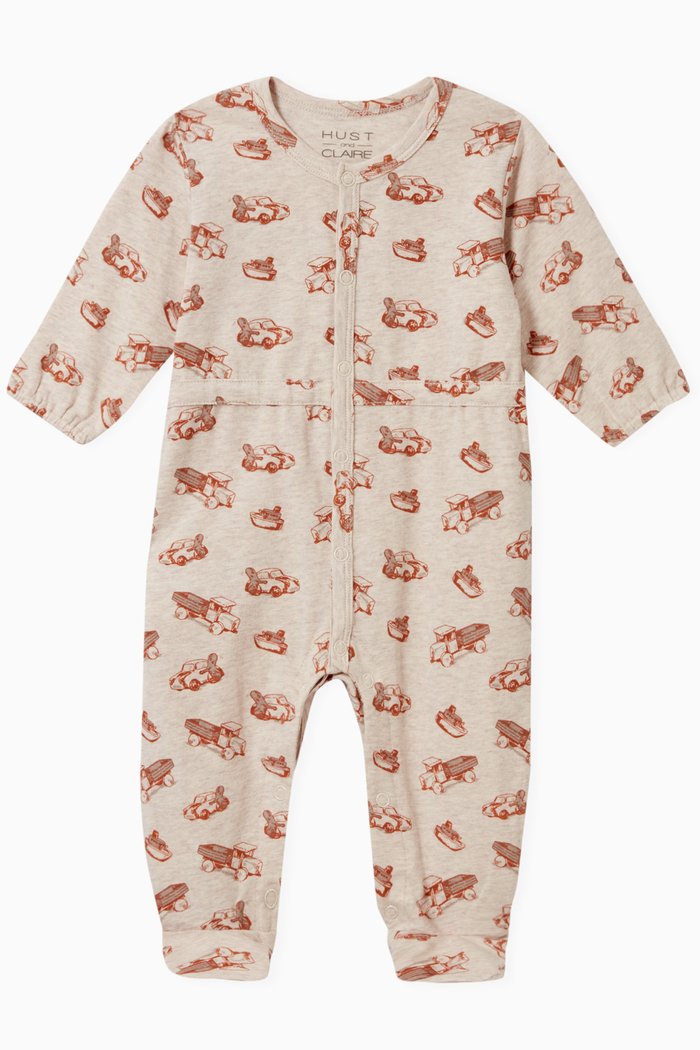 

Mist Cotton Jumpsuit, Brown