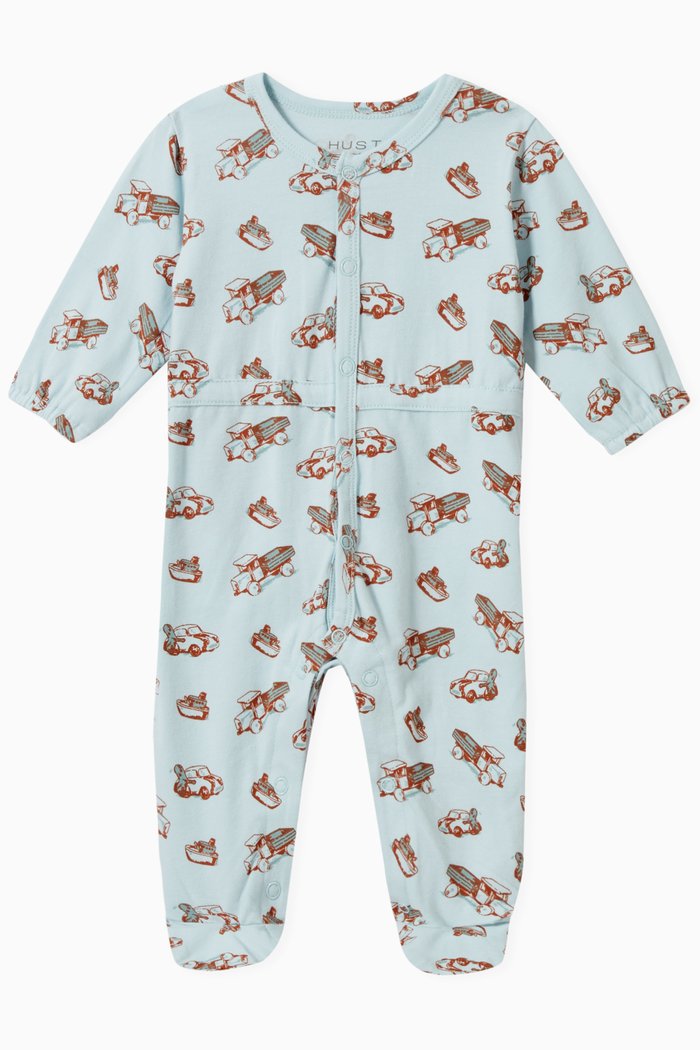

Mist Cotton Jumpsuit, Blue