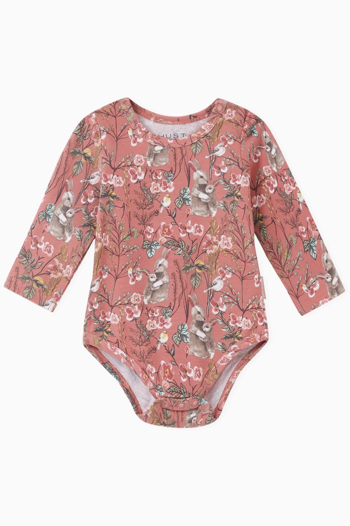 

Benna Cotton Bodysuit, Pink