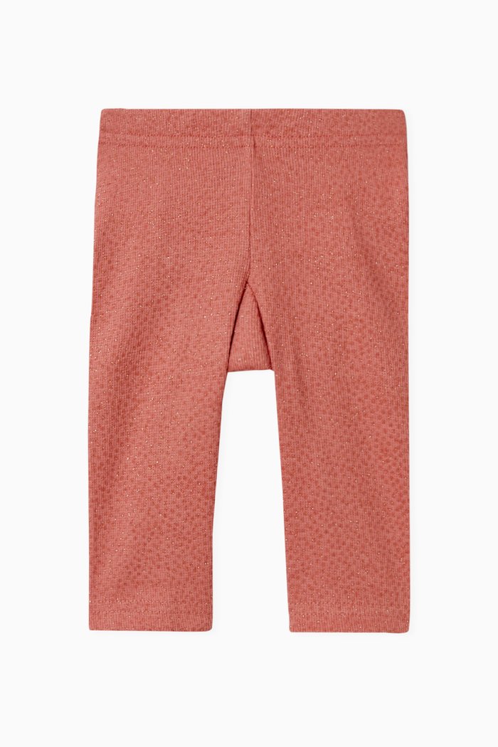 

Lara Cotton Leggings, Pink