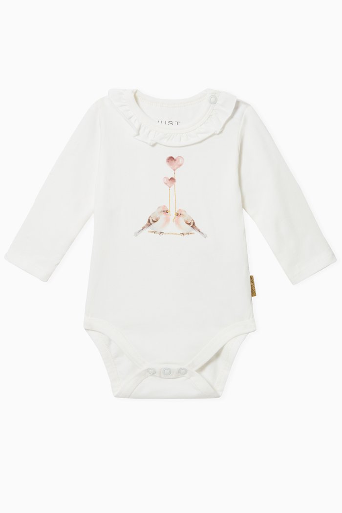 

Berta Cotton Bodysuit, White