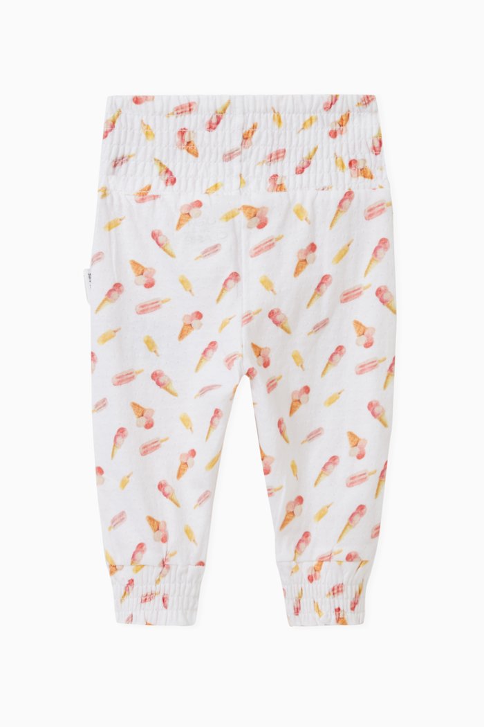 

Trine Cotton Trousers, White