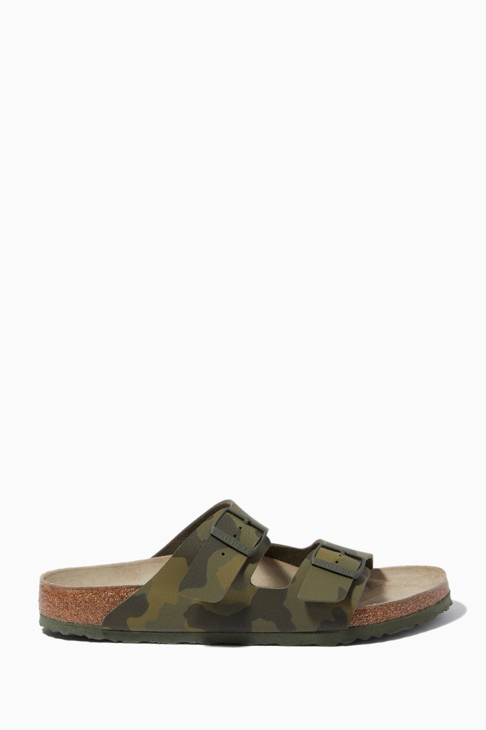 

Arizona Soft Footbed Sandals in Birko-Flor®, Green