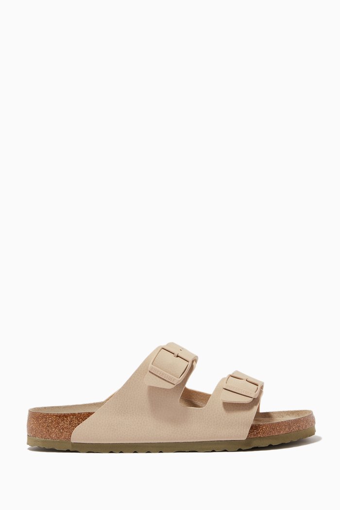 Arizona Soft Footbed Sandals in Birko-Flor®, Neutral