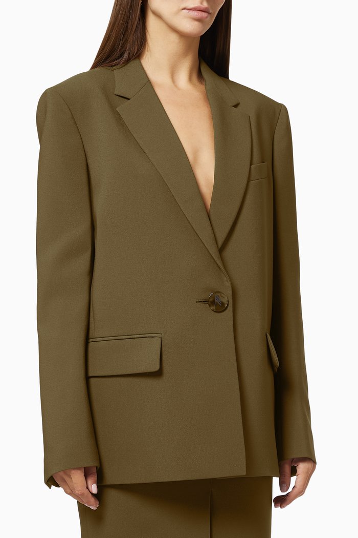 

Jacket in Technical Fabric, Brown
