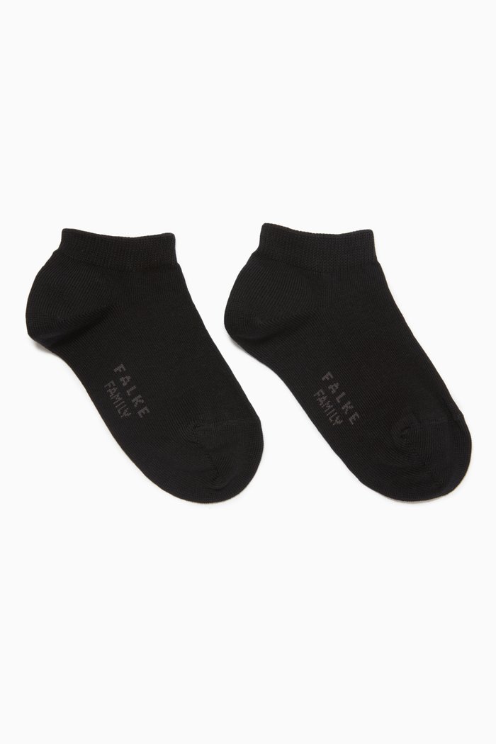 

Family Kids Sneaker Socks, Black