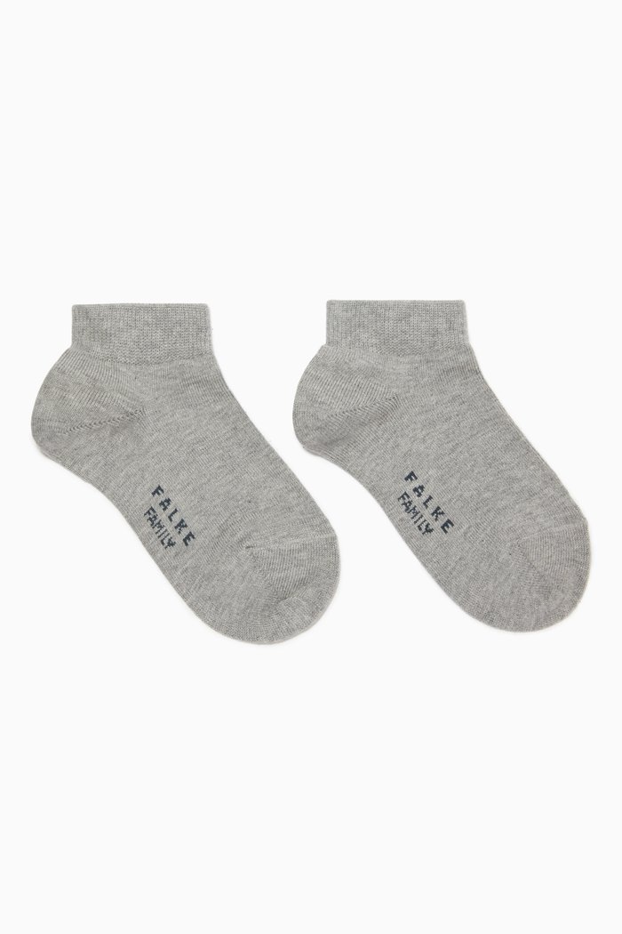 

Family Kids Sneaker Socks, Grey