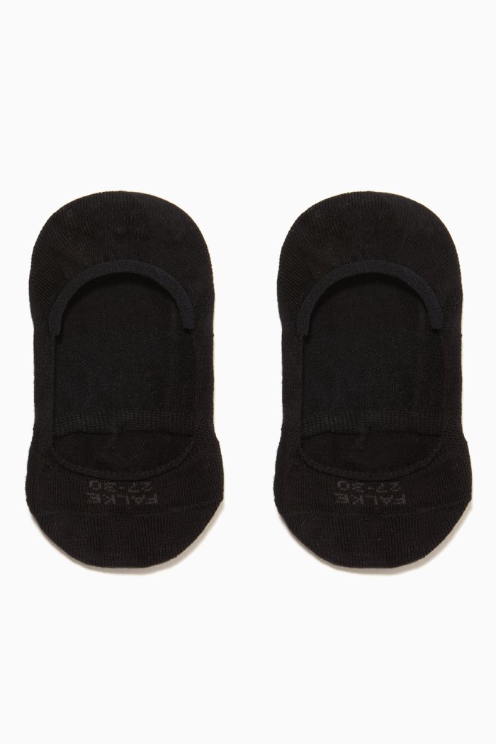 

Ballerina Step No Show Socks, Black