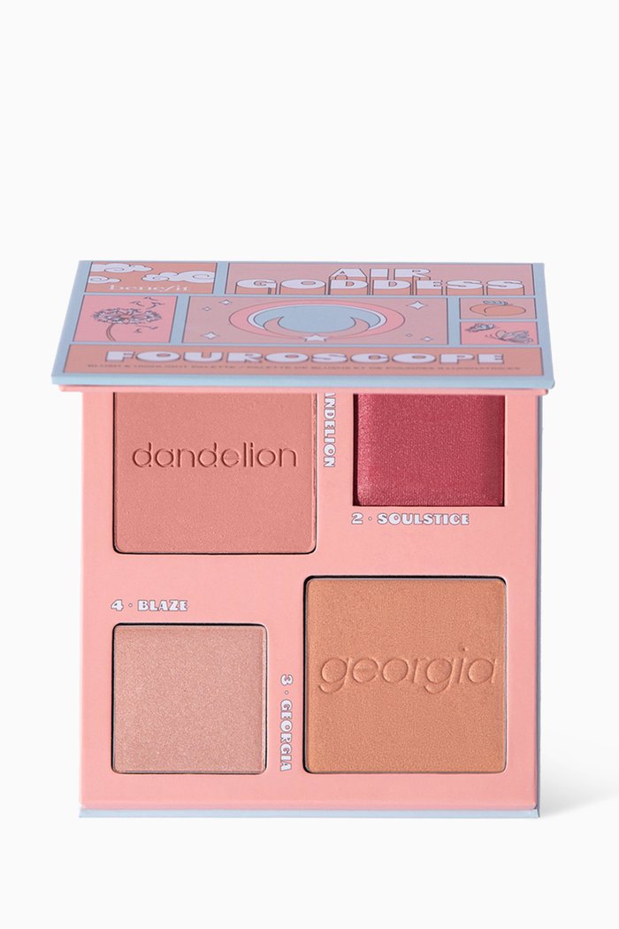 

Fouroscope Air Goddess Blush & Highlight Palette, Multicolour
