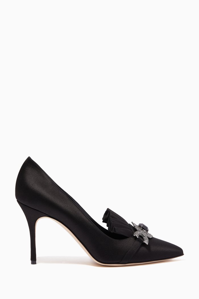 

Escora 90 Pumps in Satin, Black