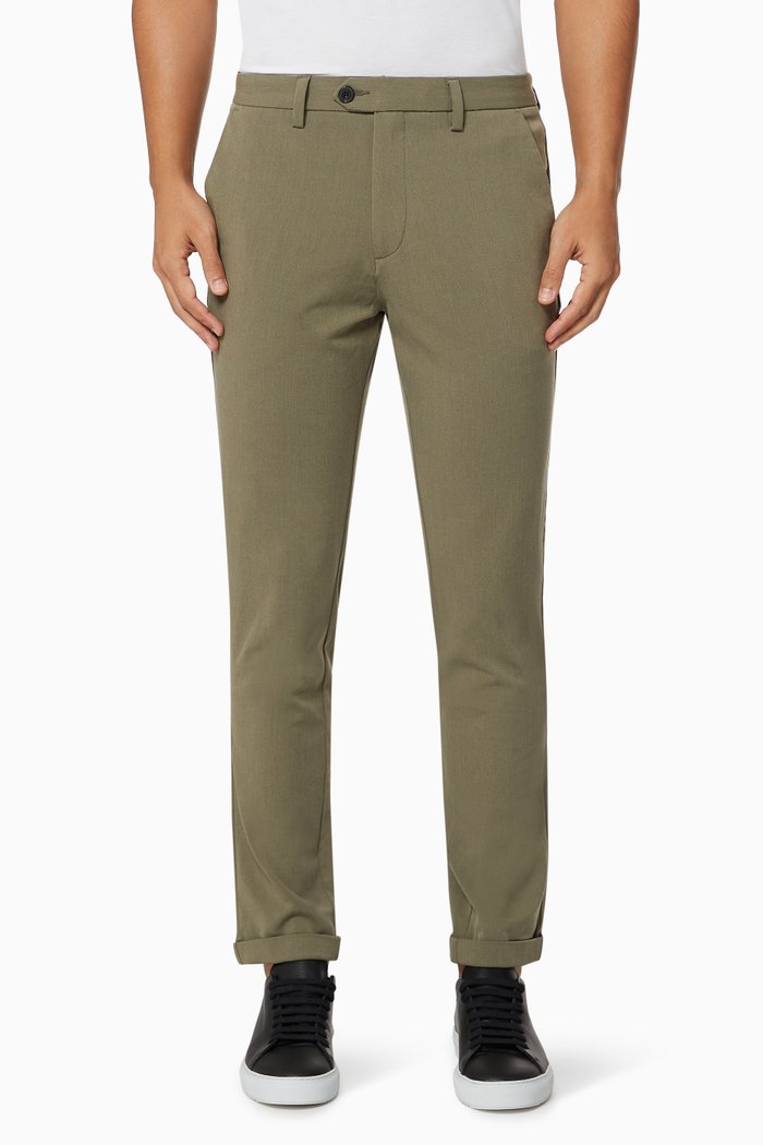 

Marco Stuart AKM Chinos in Viscose, Neutral