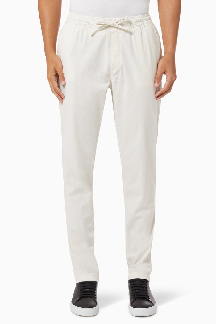 

Ace Breeze Pants in Linen, White