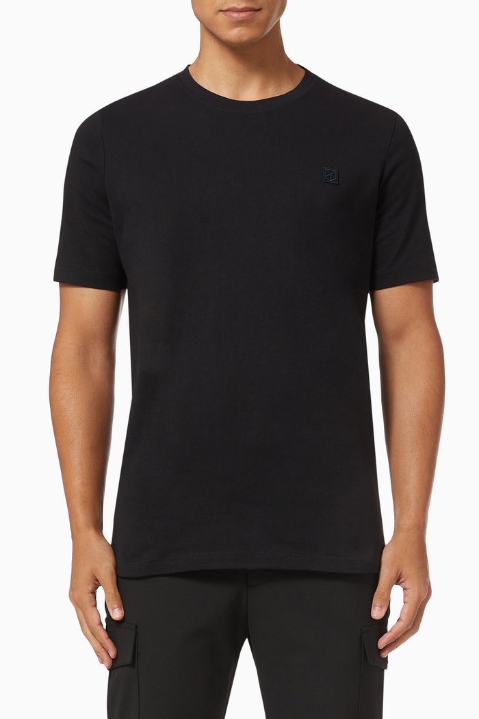 

Blast Studio T-shirt in Organic Cotton, Black