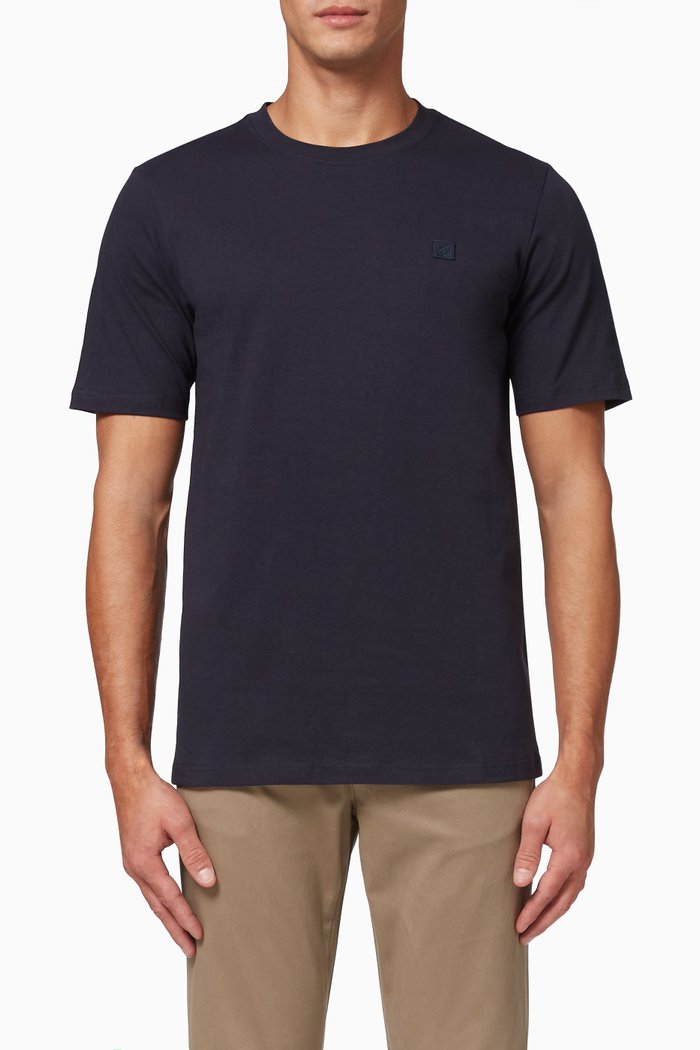 

Blast Studio T-shirt in Organic Cotton, Blue