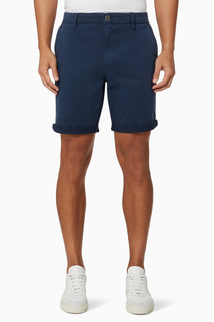 

Fred Chino Shorts in Cotton, Blue