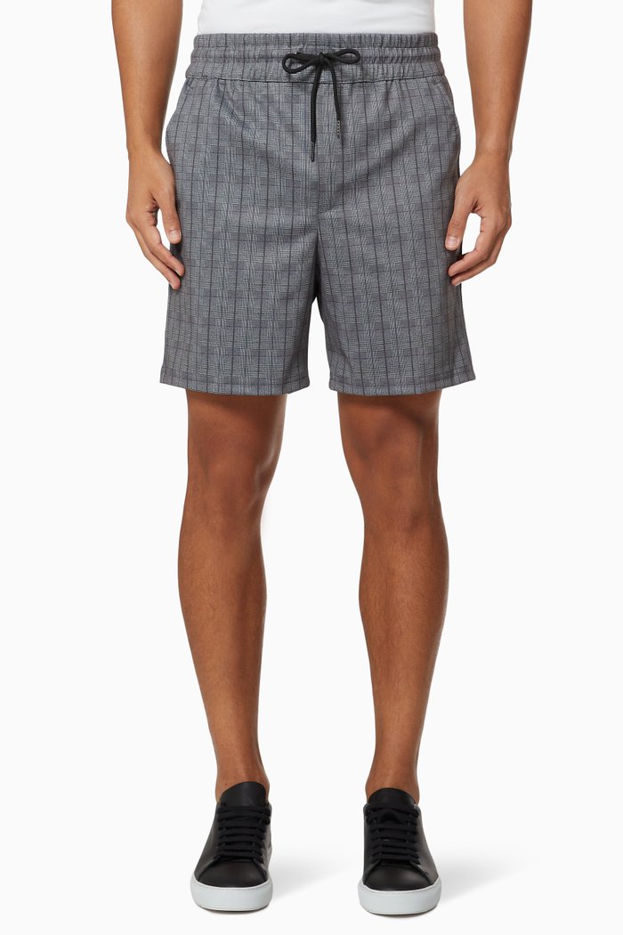 

Phil Jogger Shorts in Cotton, Grey
