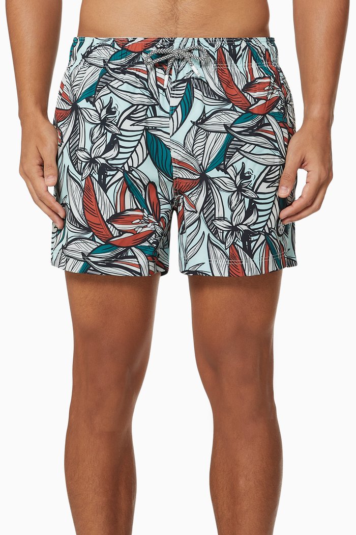 

Maui Swim Shorts in Recycled Polyester, Multicolour