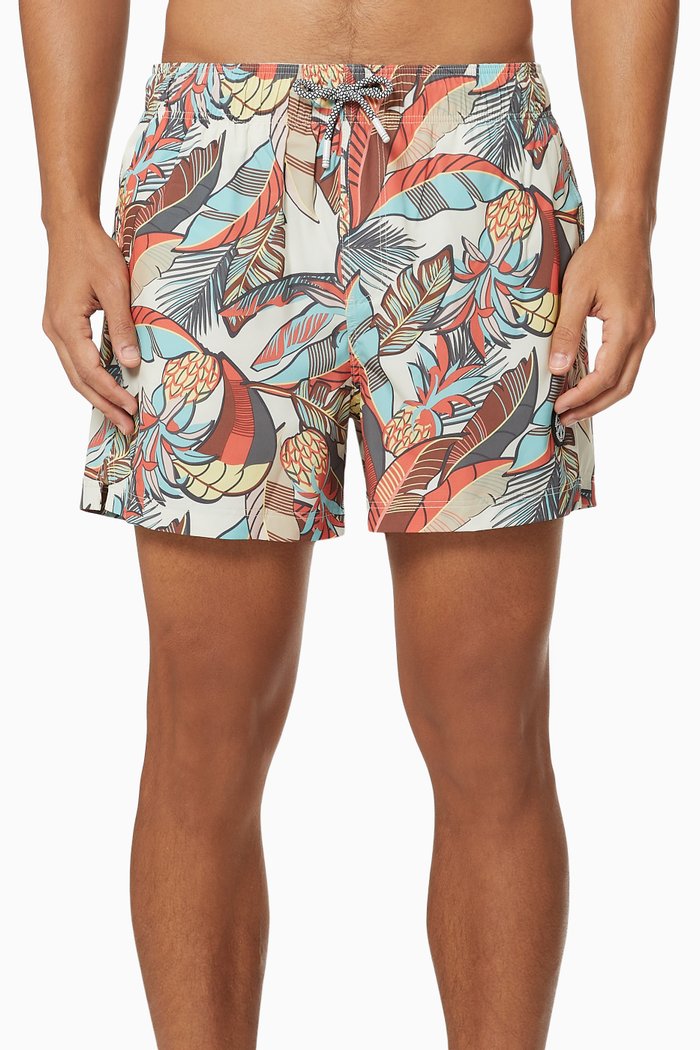 

Maui Swim Shorts in Recycled Polyester, Multicolour