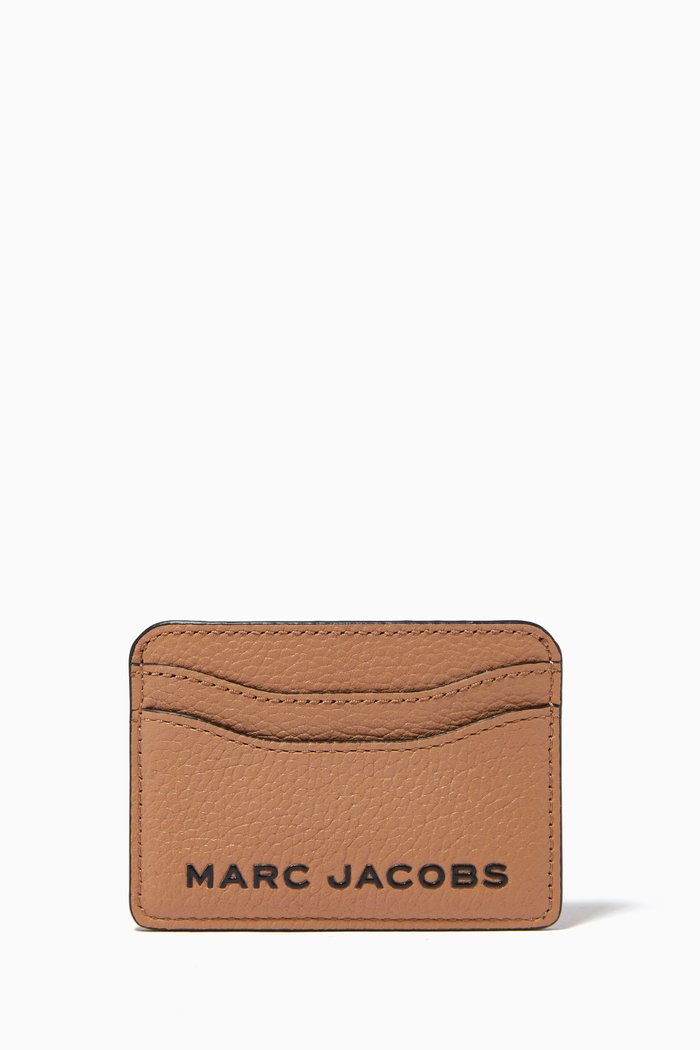 

The Bold Card Case in Leather, Neutral