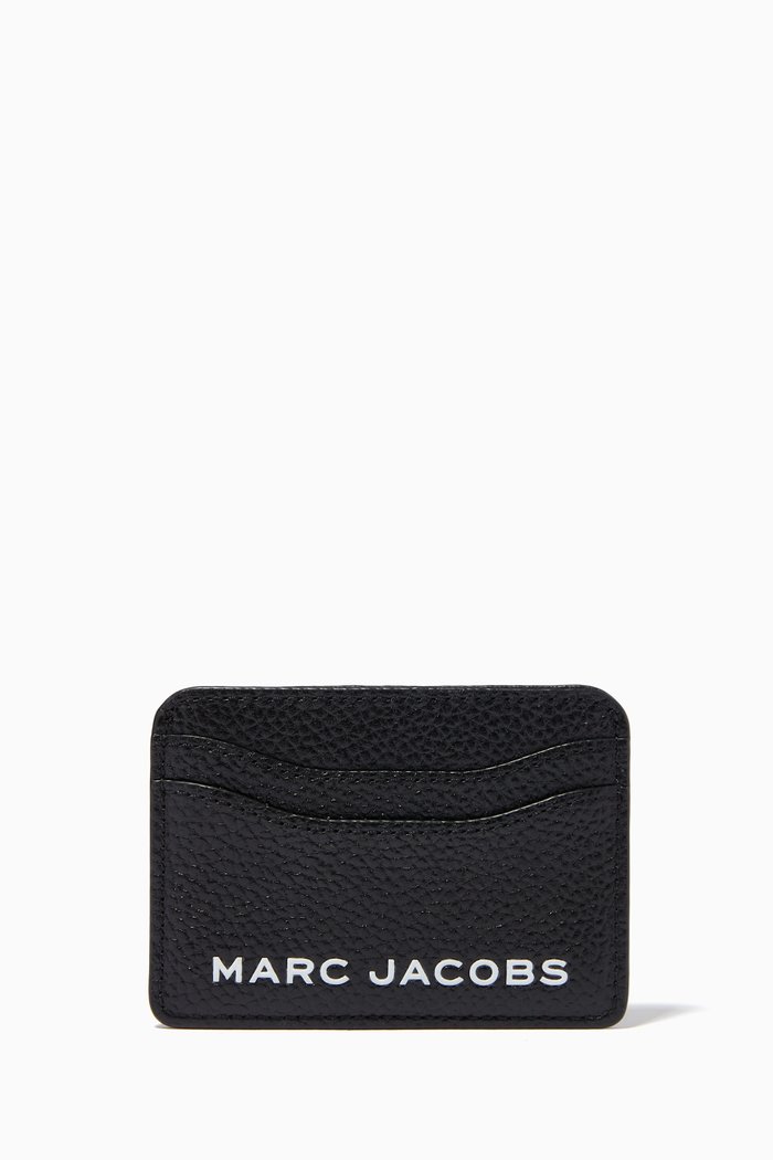 

The Bold Card Case in Leather, Black