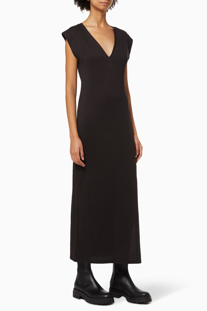 

Le Muscle Dress in Organic Cotton, Black