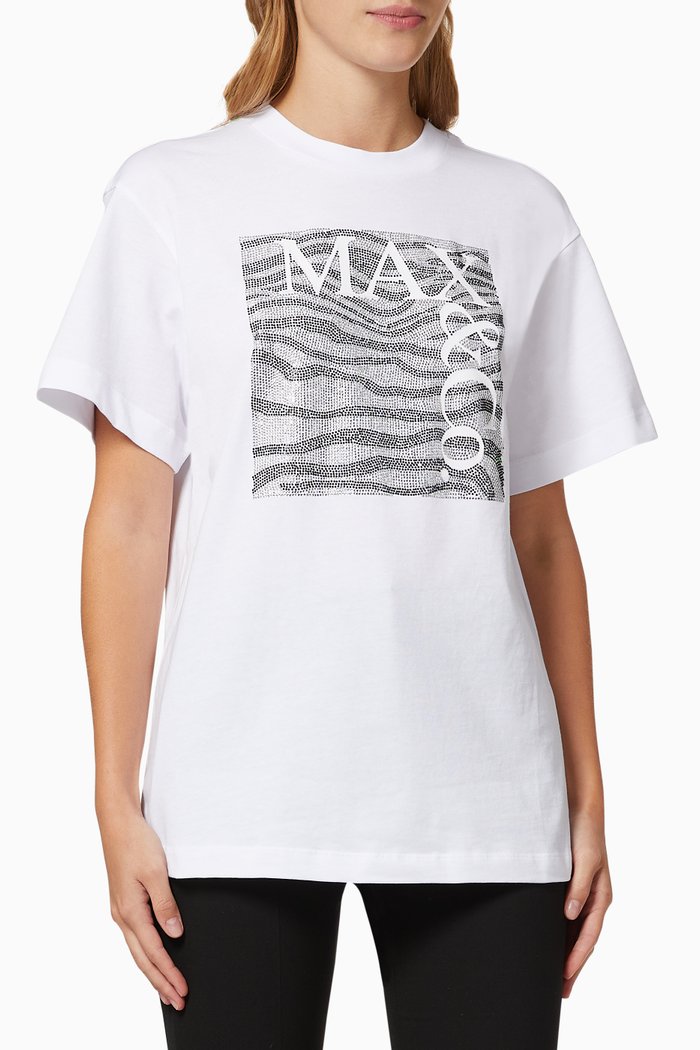 

Teerex 1 T-shirt in Jersey, White