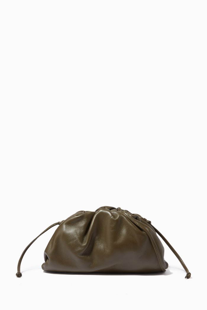 

The Mini Pouch in Calfskin, Yellow