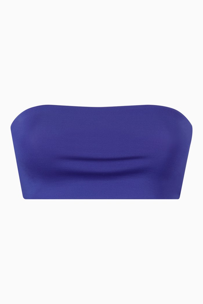 

Reversible Silva Bandeau Bikini Top, Blue