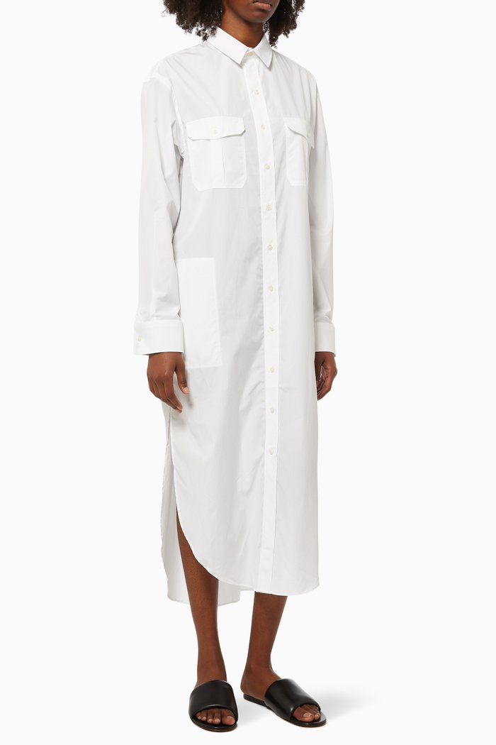 

Shirt Dress, White