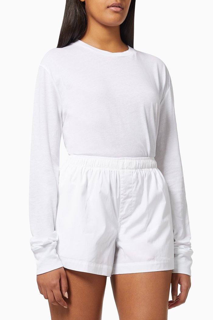 

Long Sleeve Tee, White
