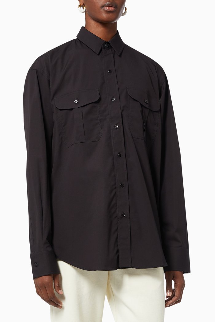 

Oversize Shirt, Black
