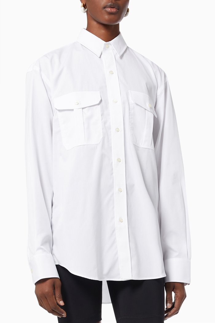 

Oversize Shirt, White